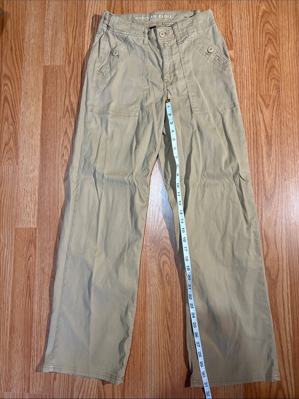 American Eagle Outfitters Light Tan Pants